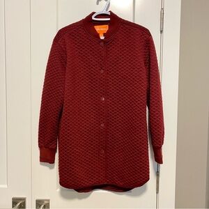 Burgundy Joe Fresh Sweater Coat / Jacket / Shacket